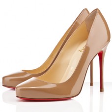 Décolleté Christian Louboutin Elisa 100mm color cammello