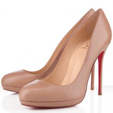 Décolleté Christian Louboutin Filo 120mm color nude