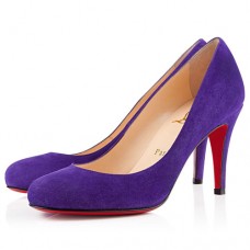 Décolleté Christian Louboutin Ron Ron 80mm viola