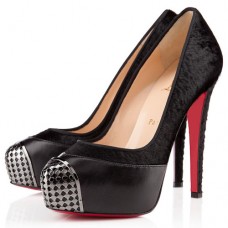 Décolleté Christian Louboutin Maggie 140mm nere
