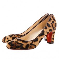 Décolleté Christian Louboutin Mistica 60mm con stampa leopardata Décolleté Christian Louboutin Mistica 60mm con stampa leopardata