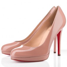 Décolleté Christian Louboutin New Simple 120mm color nude