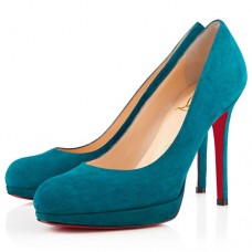 Décolleté Christian Louboutin New Simple 120mm color pavone