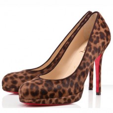 Décolleté Christian Louboutin New Simple 120mm Leopard