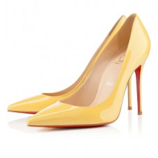 Décolleté Christian Louboutin Decollete 554 100mm gialle
