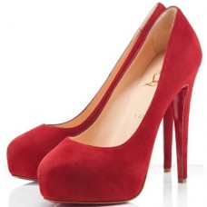 Décolleté Christian Louboutin Miss Clichy 140mm rosse