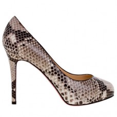 Décolleté Christian Louboutin New Declic 120mm multicolore