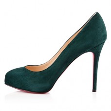 Décolleté Christian Louboutin New Declic 120mm verdi