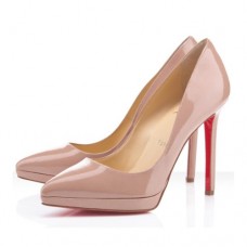 Décolleté Christian Louboutin Pigalle Plato 120mm color nude Décolleté Christian Louboutin Pigalle Plato 120mm color nude