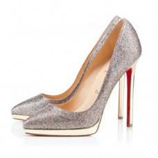 Décolleté Christian Louboutin Pigalle Plato 120mm Multicolore