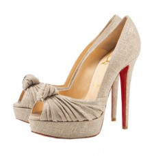 Christian Louboutin Greissimo 140mm Peep Toe Décolleté Talpa