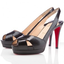 Sandali Christian Louboutin Soso 120mm Slingback neri