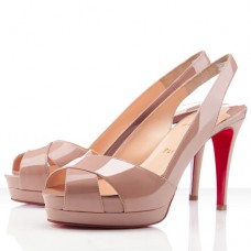 Sandali Christian Louboutin Soso 120mm Slingback color nude