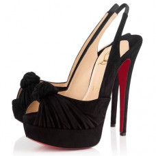Borsa Christian Louboutin Jenny 140mm Special Occasion nera Borsa Christian Louboutin Jenny 140mm Special Occasion nera