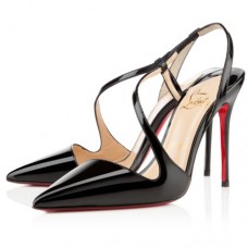 Christian Louboutin June 100mm Slingbacks Nero