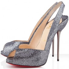 Christian Louboutin Boulimina 120mm Slingbacks Grigio Christian Louboutin Boulimina 120mm Slingbacks Grigio
