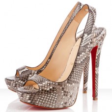 Christian Louboutin Cheyenne 140mm Slingbacks Roccia Christian Louboutin Cheyenne 140mm Slingbacks Roccia