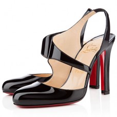 Sandali Christian Louboutin Atomic 100mm Slingback neri
