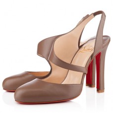 Christian Louboutin Atomic 100mm Slingbacks color tortora Christian Louboutin Atomic 100mm Slingbacks color tortora