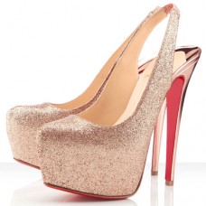 Décolleté Christian Louboutin Dafsling 160mm color nude