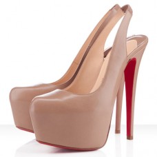 Décolleté Christian Louboutin Dafsling 160mm color nude