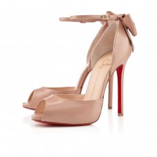 Christian Louboutin Dos Noeud Sandali 120mm Nudo Christian Louboutin Dos Noeud Sandali 120mm Nudo