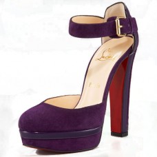 Sandali Christian Louboutin con cinturino alla caviglia, 140 mm, rossi Sandali Christian Louboutin con cinturino alla caviglia, 140 mm, rossi