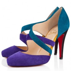 Christian Louboutin Citoyenne 100mm Sandali Viola Christian Louboutin Citoyenne 100mm Sandali Viola