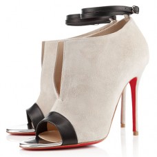 Sandali Christian Louboutin Diptic 100mm color pietra