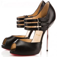 Sandali Christian Louboutin Fibbia 120mm color albicocca Sandali Christian Louboutin Fibbia 120mm color albicocca
