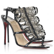 Sandali Christian Louboutin Fortizia 100mm neri
