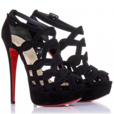 Sandali Christian Louboutin Larissa Plato 140mm neri Sandali Christian Louboutin Larissa Plato 140mm neri
