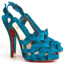 Sandali Christian Louboutin Larissandale 120mm blu Sandali Christian Louboutin Larissandale 120mm blu
