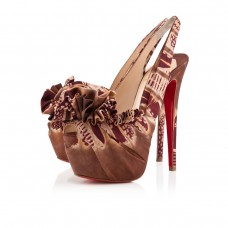 Christian Louboutin High Boubou 160mm Piattaforme Fauve Christian Louboutin High Boubou 160mm Piattaforme Fauve