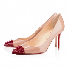 Décolleté Christian Louboutin Geo 80mm color nude