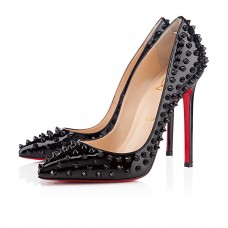 Décolleté Christian Louboutin Pigalle Spikes 120mm nere
