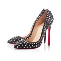 Décolleté Christian Louboutin Pigalle Spikes 120mm nere Décolleté Christian Louboutin Pigalle Spikes 120mm nere