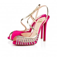 Sandali Christian Louboutin Scoubridou 120mm Grenadine