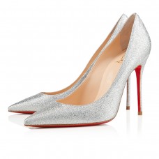 Borsa Christian Louboutin Decollete 554 100mm Special Occasion Argento Borsa Christian Louboutin Decollete 554 100mm Special Occasion Argento