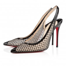 Sandali Christian Louboutin Nu et Nu 100mm neri