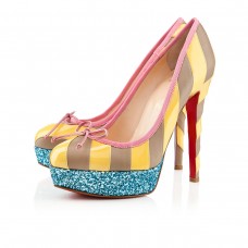 Christian Louboutin Foraine Platform 140mm Giallo/Pietra Christian Louboutin Foraine Platform 140mm Giallo/Pietra