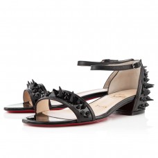 Sandali bassi Christian Louboutin Druide neri Sandali bassi Christian Louboutin Druide neri