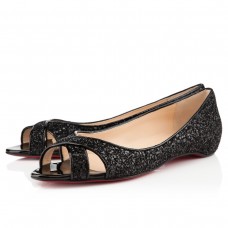 Sandali bassi Christian Louboutin Croisette neri Sandali bassi Christian Louboutin Croisette neri