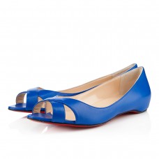 Sandali bassi Christian Louboutin Croisette blu Sandali bassi Christian Louboutin Croisette blu