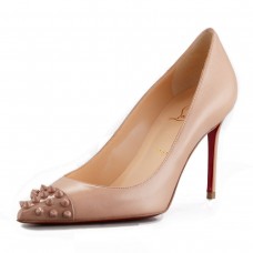 Décolleté Christian Louboutin Geo 80mm color nude