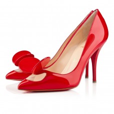 Décolleté Christian Louboutin Madame Mouse 100mm rosse Décolleté Christian Louboutin Madame Mouse 100mm rosse