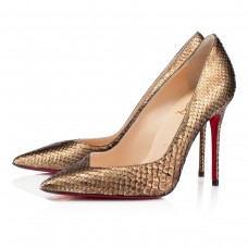 Décolleté Christian Louboutin Completa 100mm oro