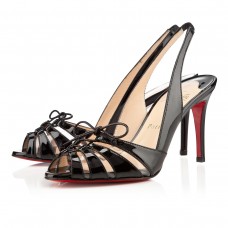 Sandali Christian Louboutin Corsetica 80mm neri Sandali Christian Louboutin Corsetica 80mm neri