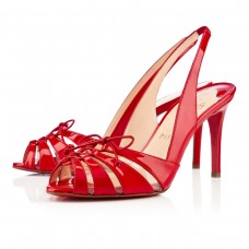 Sandali Christian Louboutin Corsetica 80mm rossi Sandali Christian Louboutin Corsetica 80mm rossi