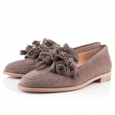 Christian Louboutin Japonaise Mocassini Taupe
